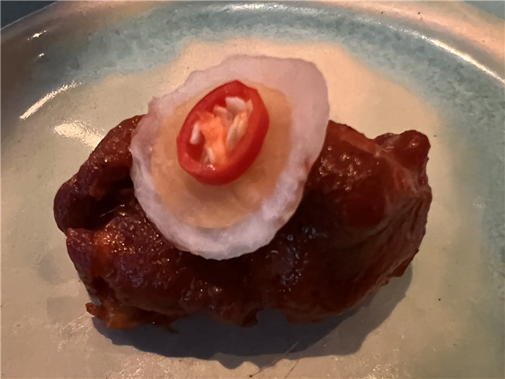 chicken canape